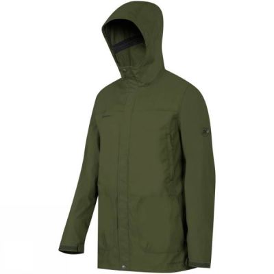 Chaquetas Mammut Trovat Guide SO Hooded Hombre Verde Oliva - Chile TCH268149